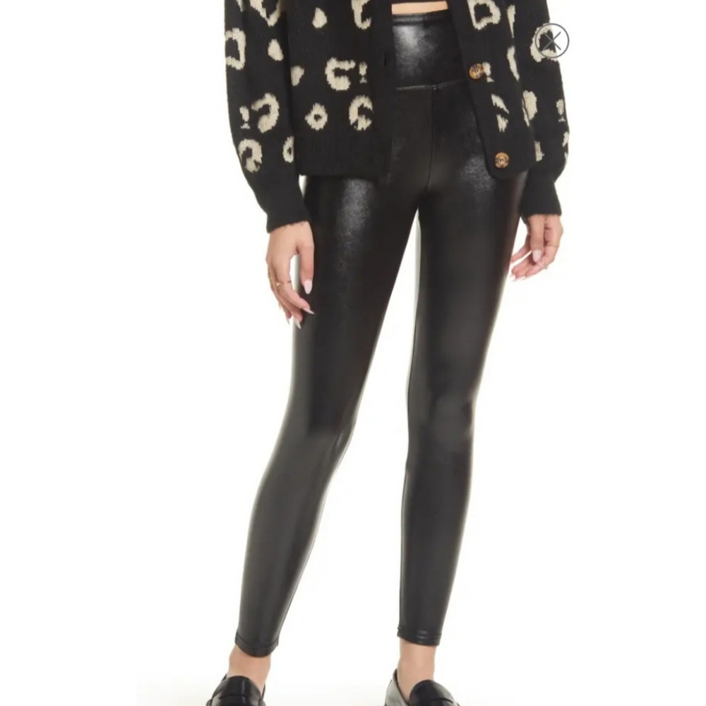 Nordstrom Faux Leather Leggings/Pants - Picture 9 of 11